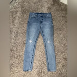 Seven7 Light Blue Women's Skinny Jeans